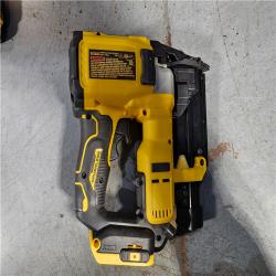 HOUSTON LOCATION - AS-IS DEWALT ATOMIC 20V MAX Lithium Ion Cordless 23 Gauge Pin Nailer Kit with 3.0Ah Battery and Charger