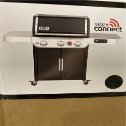 DALLAS LOCATION -NEW!  Weber Genesis Smart EX-325s 3-Burner Liquid Propane Gas Grill in Black with Connect Smart Grilling Technology