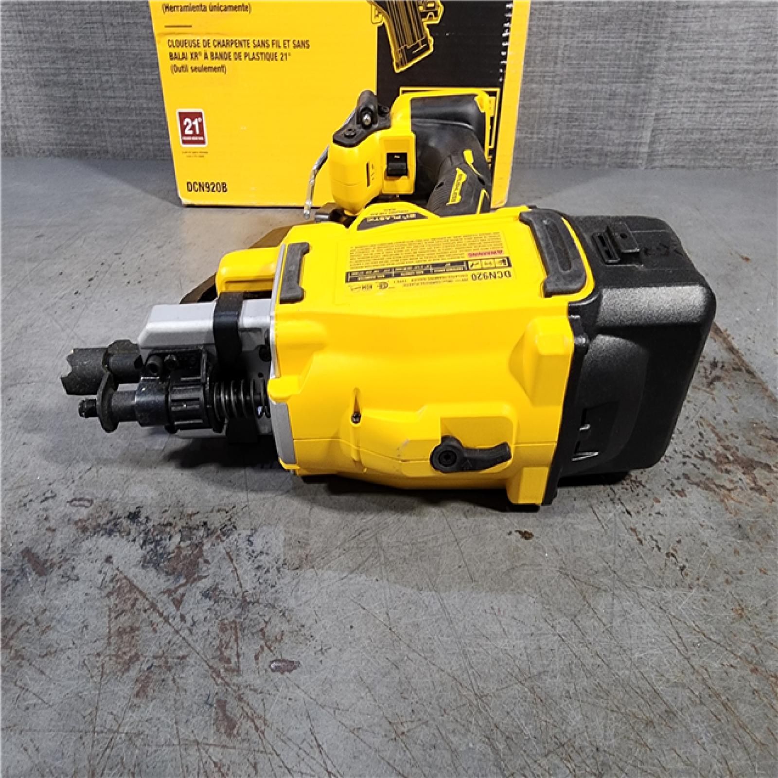 HOUSTON LOCATION - AS-IS DEWALT 20-Volt 21Â° Cordless Framing Nailer (Tool-Only)