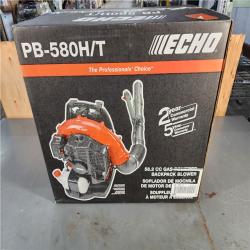 HOUSTON LOCATION - AS-IS ECHO 216 MPH 517 CFM 58.2cc Gas 2-Stroke Backpack Leaf Blower with Tube Throttle