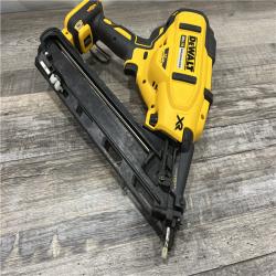 AS-IS DEWALT  Cordless 20V MAX XR Angled Finish Nailer (Tool Only)