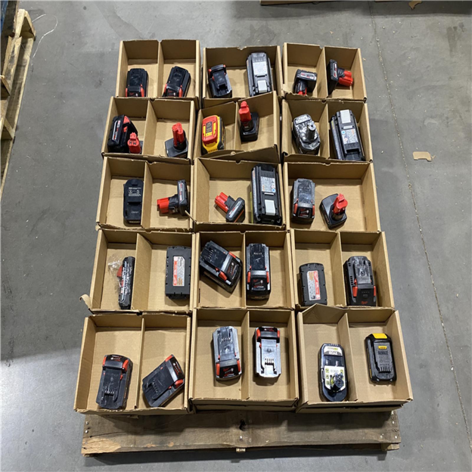 DALLAST LOCATION - AS-IS BATTERY PALLET