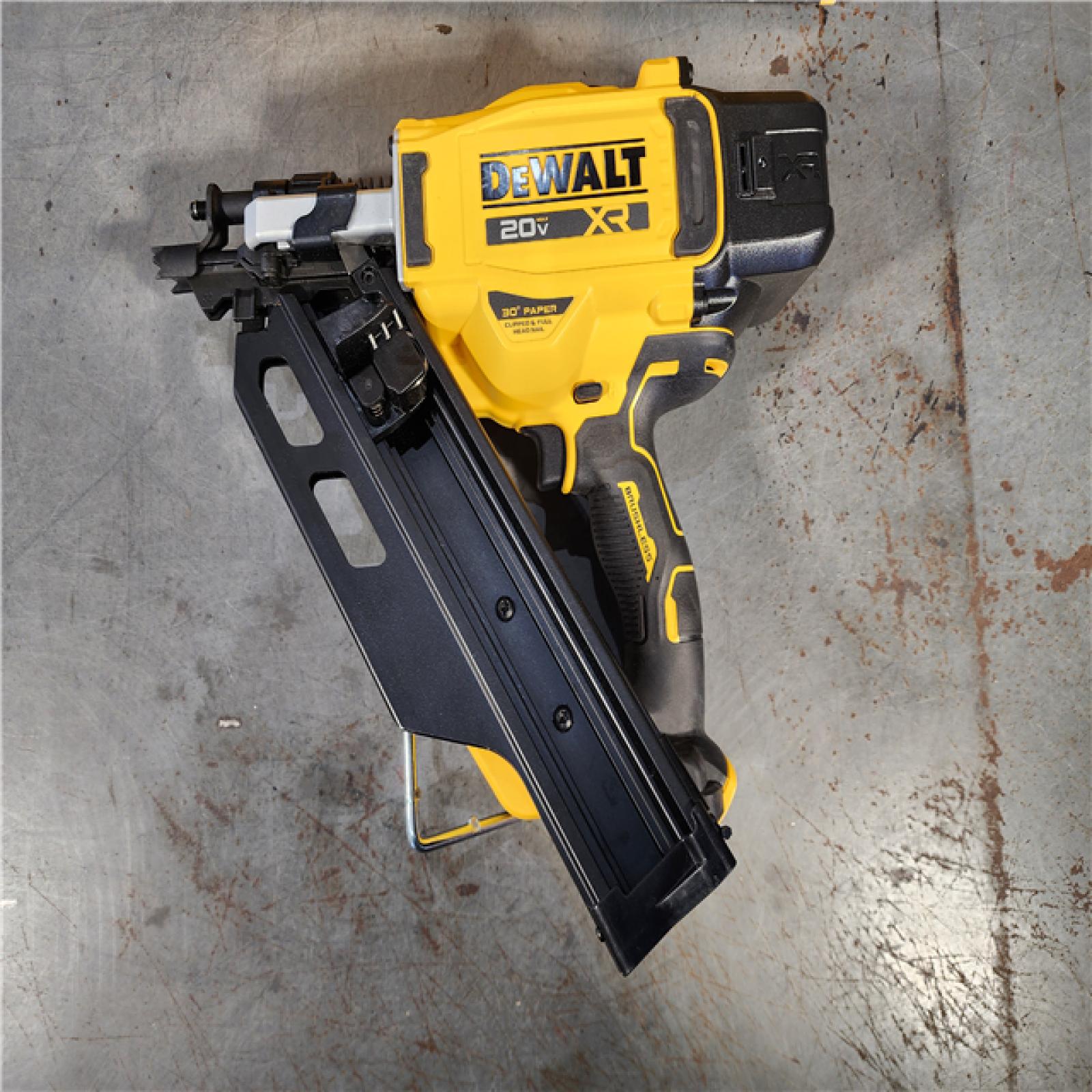 HOUSTON LOCATION - AS-IS DEWALT 20-Volt 30Â° Cordless Framing Nailer (Tool-Only)