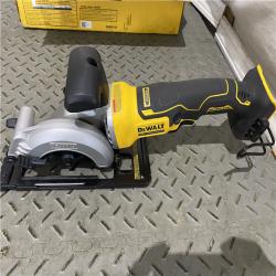 Houston location AS-IS DEWALT ATOMIC 20V MAX Cordless Brushless 4-1/2 in. Circular Saw (Tool Only)