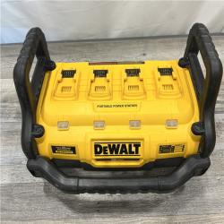 AS-IS  DEWALT  1800 Watt Portable Power Station and 20V/60V MAX Lithium-Ion Battery Charger