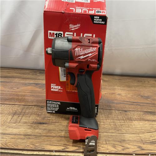 AS-IS MILWAUKEE  M18 FUEL Gen-2 18V Lithium-Ion Brushless Cordless Mid Torque 1/2 in. Impact Wrench W/Friction Ring (Tool-Only)