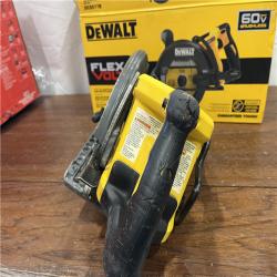 AS-IS DEWALT FLEXVOLT 60V MAX Cordless Brushless 7-1/4 in. Wormdrive Style Circular Saw (Tool Only)