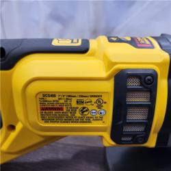 AS-IS DeWalt DCG460 54v XR Cordless FLEXVOLT Angle Grinder 230mm 2 X 9ah Li-ion Charger Case