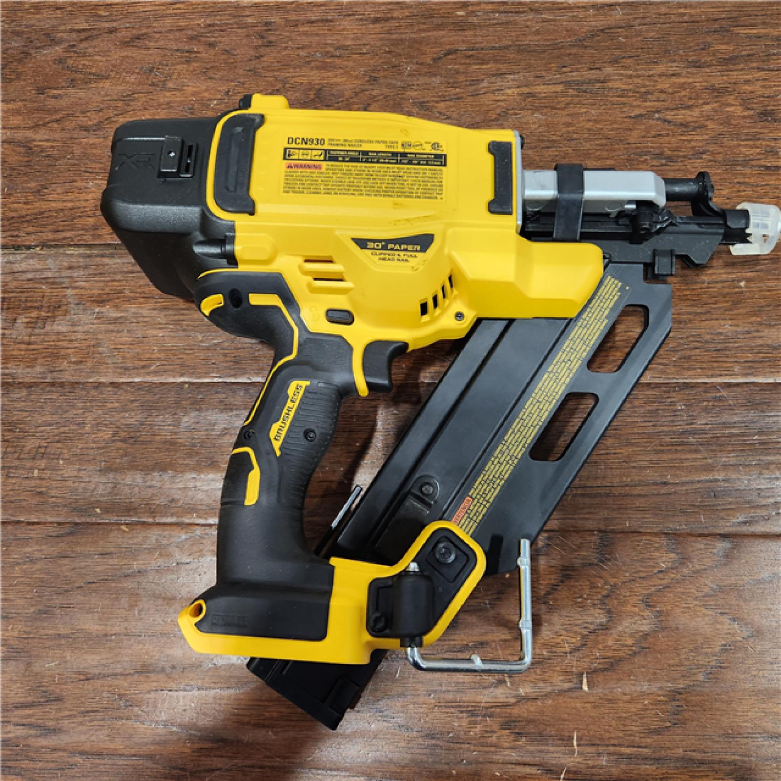 AS-IS 20-Volt 30Â° Cordless Framing Nailer (Tool-Only)