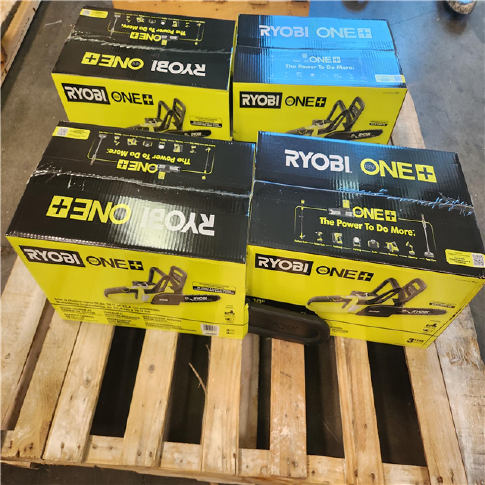 California BRAND NEW 4 Ryobi 10 18V Cordless Chainsaw Kit