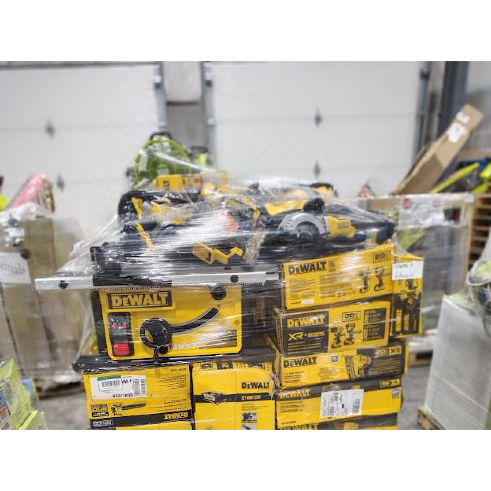 Pittston Location As-Is Power Tools Partial Truckload (6 pallets) 1358298-B