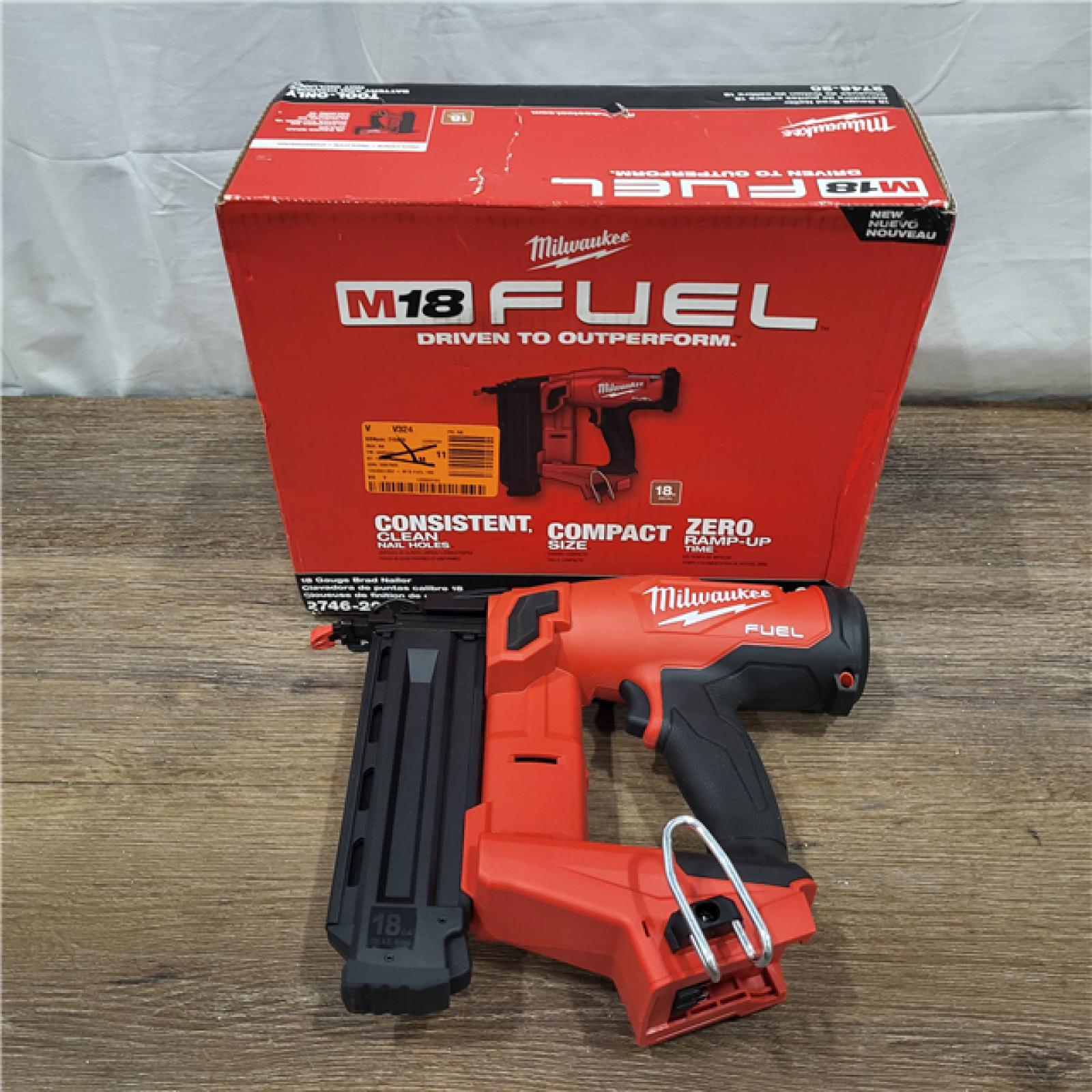 AS-IS Milwaukee M18 FUEL 18 Gauge Brad Nailer