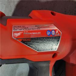 HOUSTON LOCATION - AS-IS Milwaukee 2839-20 M18 FUEL 15 Ga. 18 Volt Brushless Angled Finish Nailer (TOOL ONLY)