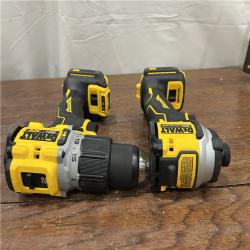 AS-IS20V MAX XR Hammer Drill and ATOMIC Impact Driver 2 Tool Cordless Combo Kit with (2) 4.0Ah Batteries, Charger, and Bag