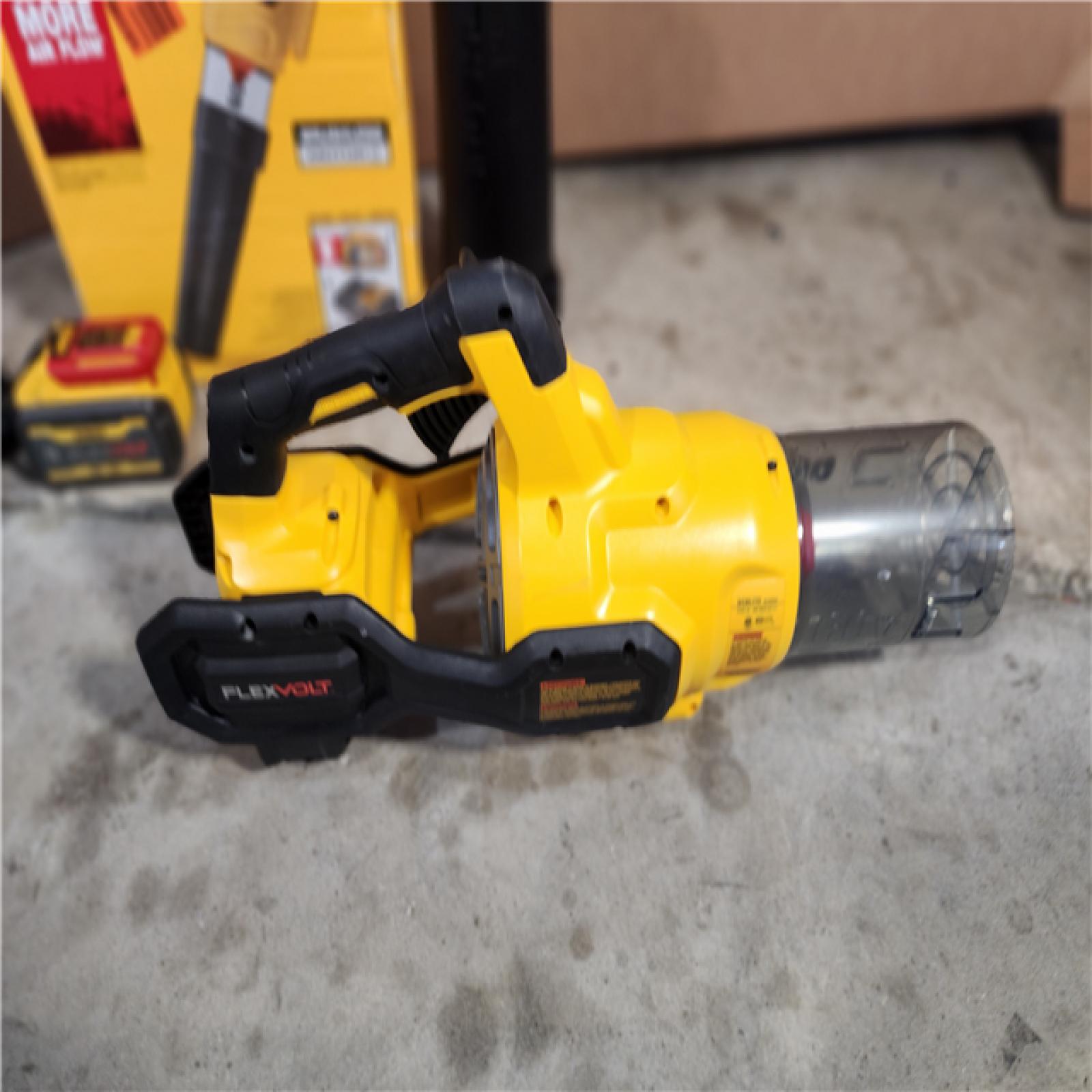 HOUSTON LOCATION - AS-IS (APPEARS LIKE NEW) DEWALT 60V MAX Brushless Cordless Handheld Leaf Blower