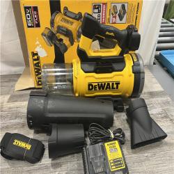 AS-IS DEWALT FLEXVOLT 60V MAX 160 MPH 760 CFM Brushless Cordless  and Charger