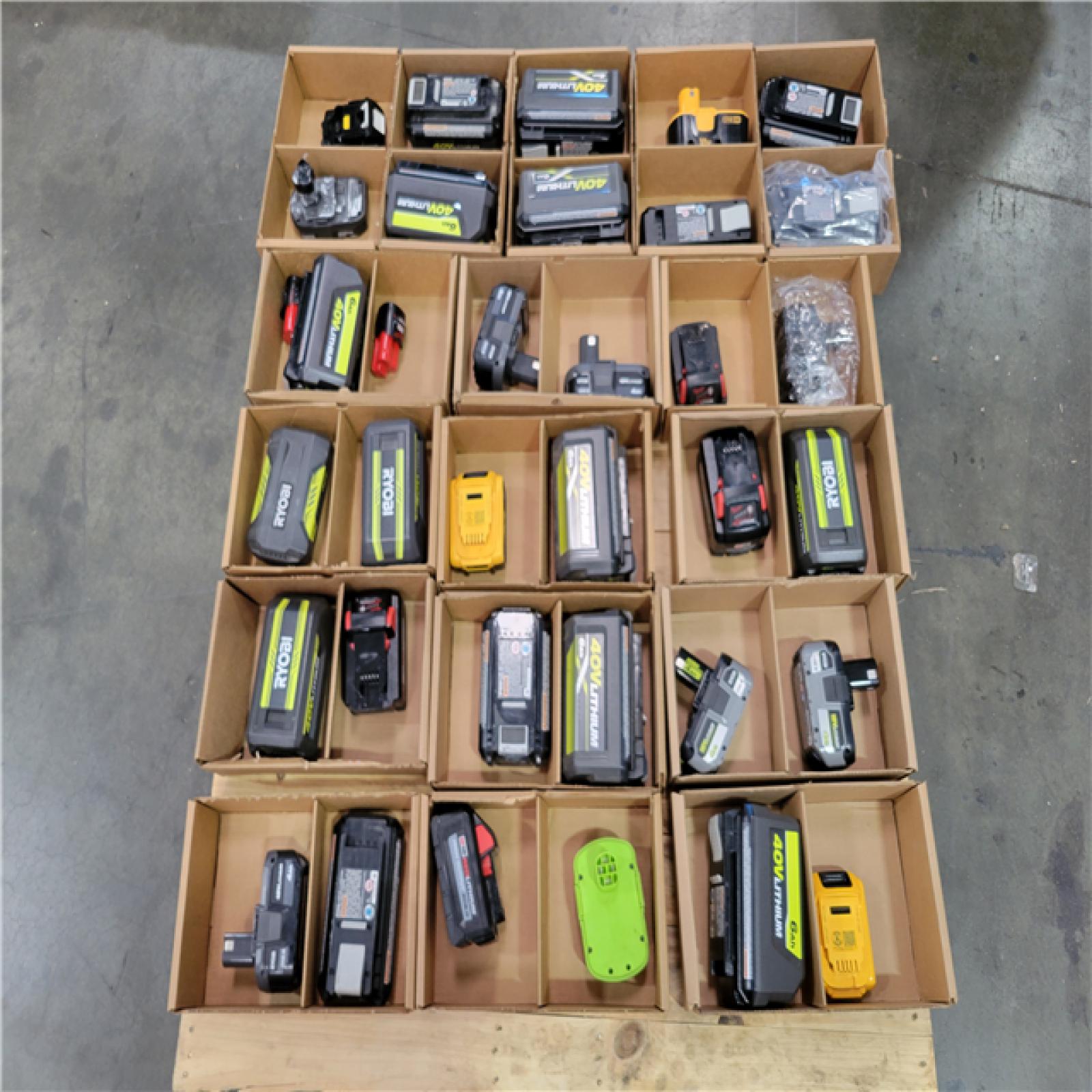 California AS-IS Battery Pallet