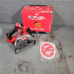 HOUSTON LOCATION - AS-IS (APPEARS LIKE NEW) Milwaukee M18 FUEL 18V Lithium-Ion Brushless Cordless 7-1/4 in. Circular Saw (Tool-Only)