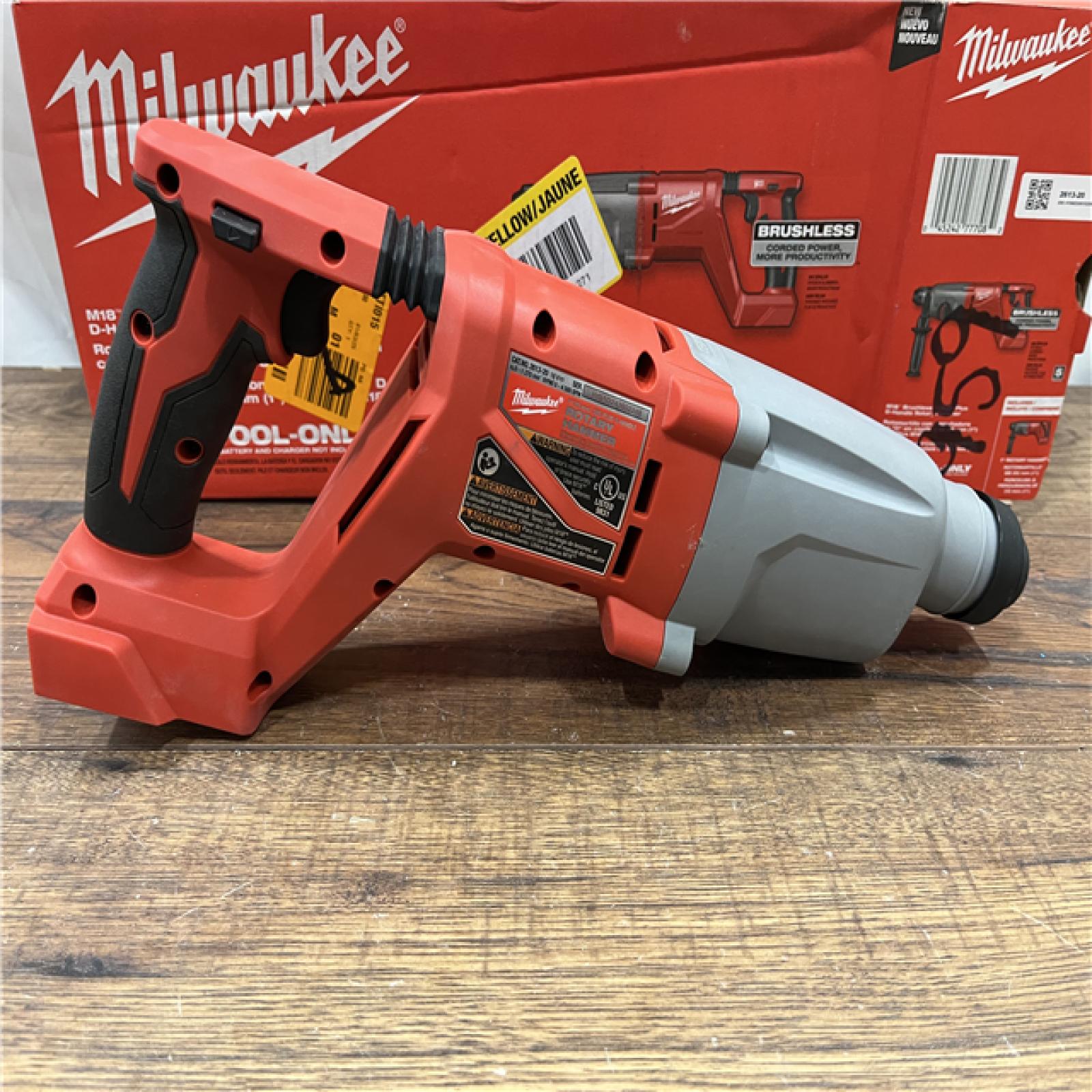 AS IS M18 18V Lithium-Ion Brushless Cordless 1 in. SDS-Plus D-Handle Rotary Hammer (Tool-Only)