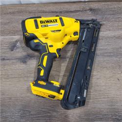 AS-IS DEWALT  Cordless 20V MAX XR Angled Finish Nailer (Tool Only)