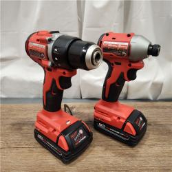 AS-IS Milwaukee M18 Compact Brushless 2-Tool Combo Kit