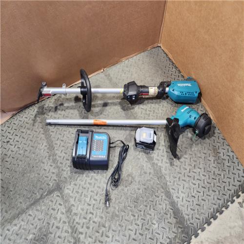 HOUSTON LOCATION - AS-IS Makita-XRU12SM1 18V LXT Lithium-Ion Brushless Cordless String Trimmer W/ BATTERY & CHARGER