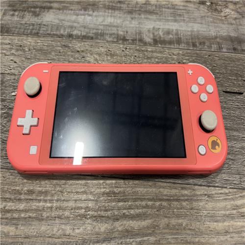 AS-IS Nintendo Switch Lite HDH-001 Animal Crossing