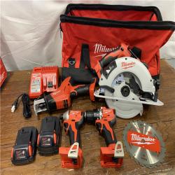 AS-ISM18 18-Volt Lithium-Ion Brushless Cordless Combo Kit (4-Tool) with 2-Batteries, 1-Charger and Tool Bag