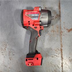 HOUSTON LOCATION - AS-IS Milwaukee M18 1/2 in. Cordless Brushless High Torque Impact Wrench Kit (Battery & Charger)