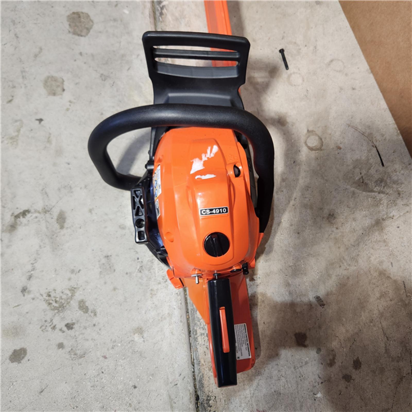 Houston location AS-IS ECHO 20 in. 50.2 Cc 2-Stroke Gas Rear Handle Chainsaw