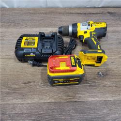 AS-IS Dewalt FLEXVOLT 20 Volt 1/2 in. Brushless Cordless Hammer Drill/Driver Kit (Battery & Charger)