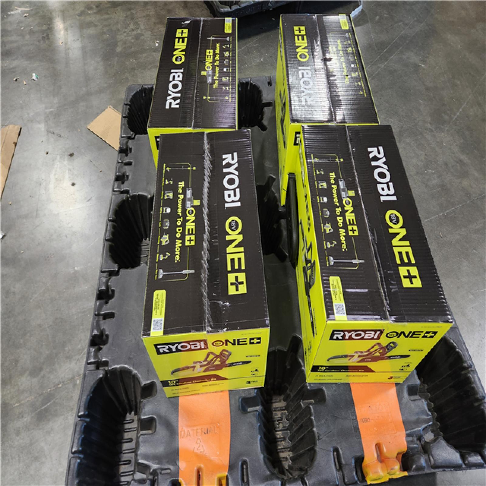 California BRAND NEW 4 Ryobi 10 18V Cordless Chainsaw Kit