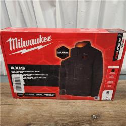 AS-IS Milwaukee M12 12V Womens Heated Axis Jacket with Battery, Black, Size Medium - F102B-21M