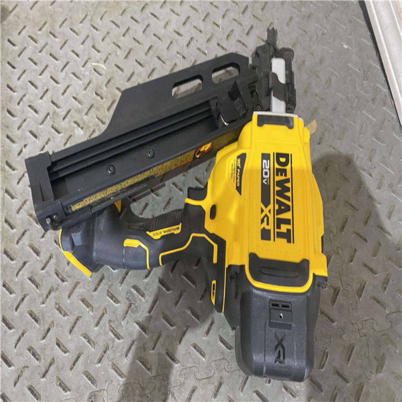 Houston location AS-IS DEWALT 20-Volt 30Â° Cordless Framing Nailer (Tool-Only)