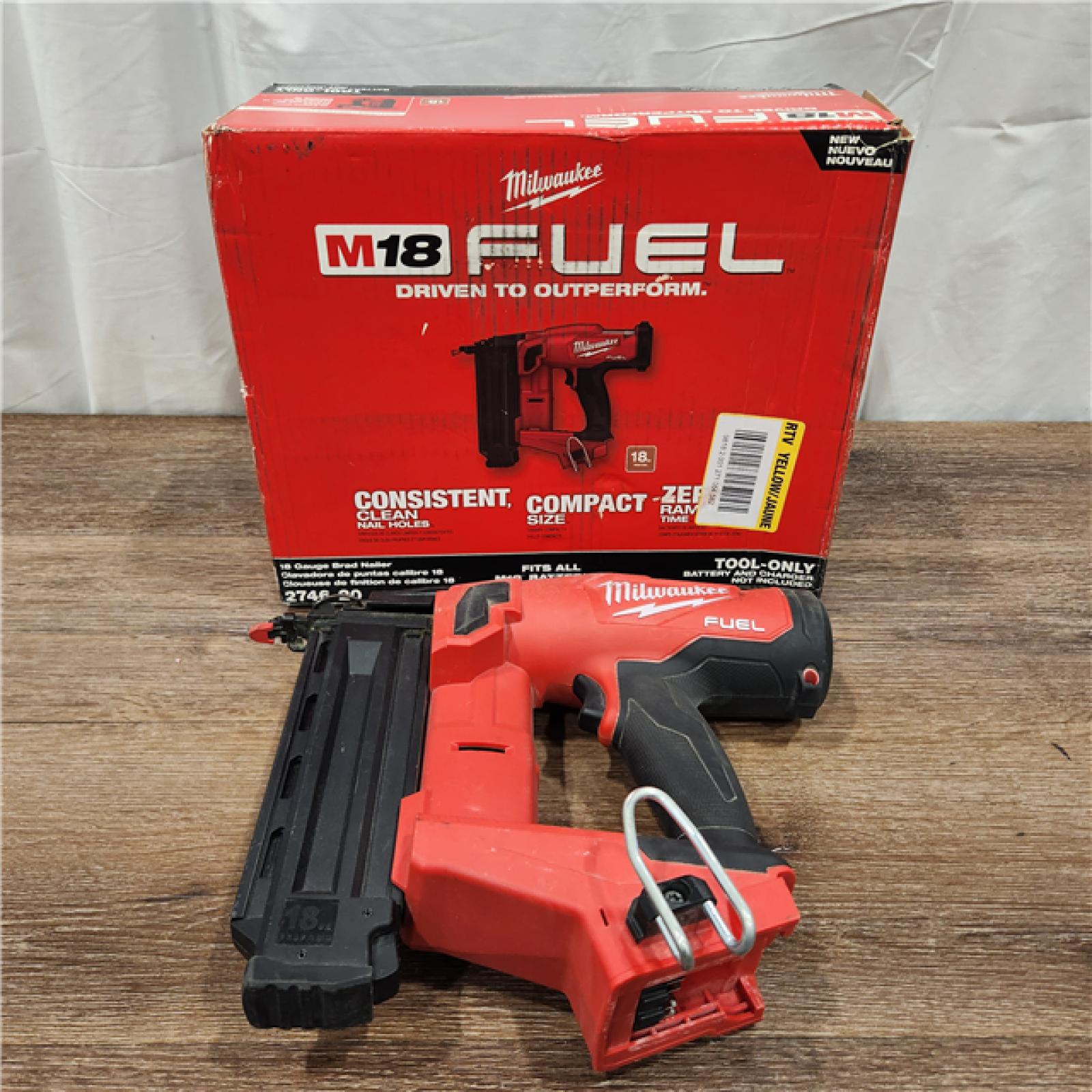 AS-IS M18 FUEL 18-Volt Lithium-Ion Brushless Cordless Gen II 18-Gauge Brad Nailer (Tool-Only)