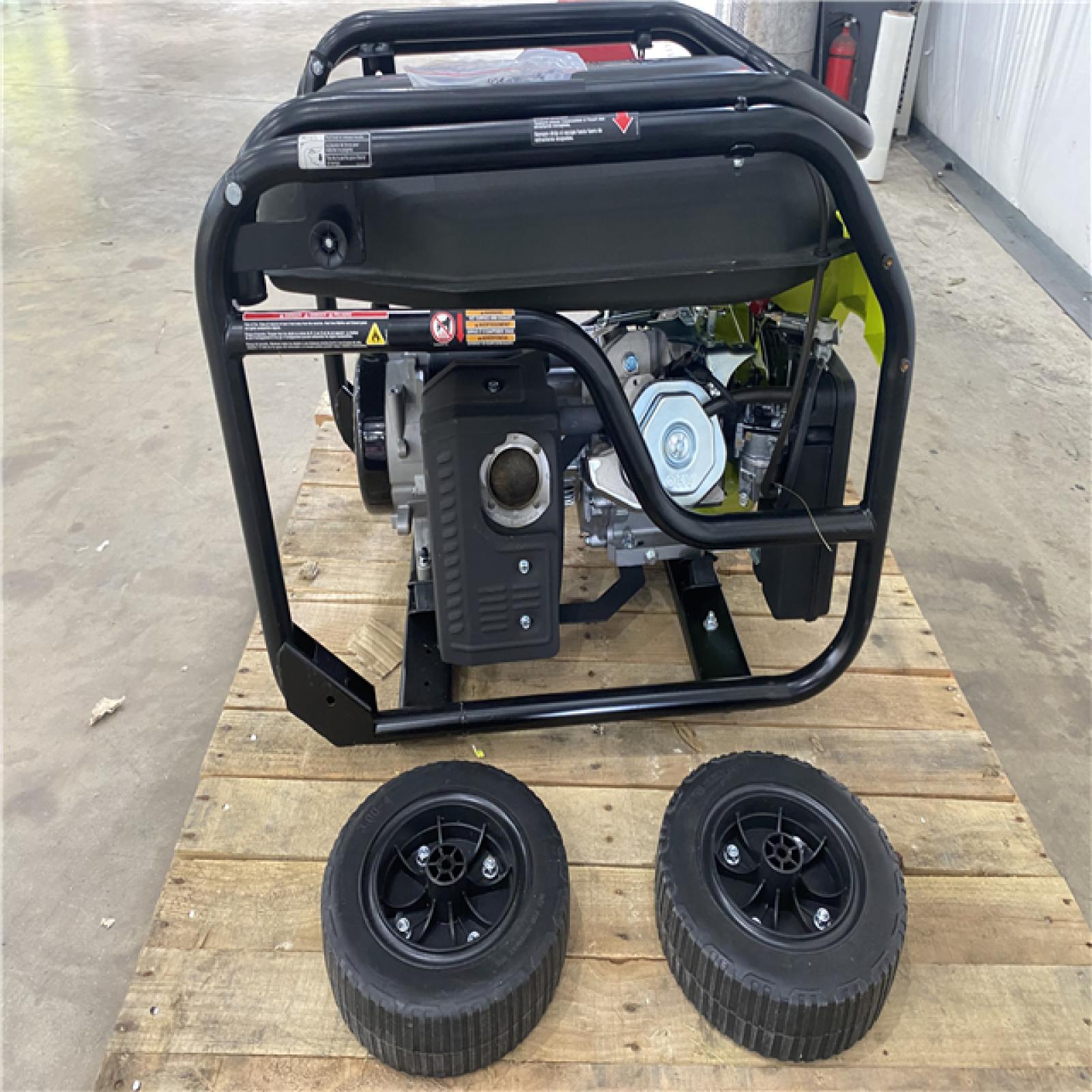 Houston Location AS-IS - Ryobi 6,500 Running Watt 8,125 Starting Watt Gas Powered Generator