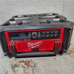 HOUSTON LOCATION - AS-IS Milwaukee 2950-20 18V M18 PACKOUT Lithium-Ion Cordless Radio (Tool Only)