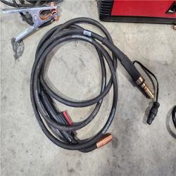 HOUSTON LOCATION - AS-IS Lincoln Electric Single Phase 140 Amp DC 115V Flux-Core & Stick MIG Welder - 90A/19V/20% Duty Cycle, 10.15 Long | Part #K2697-1