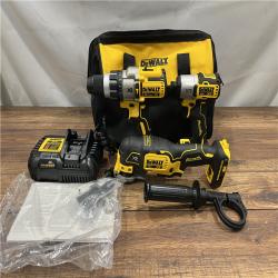 ASIS DEWALT 20-Volt Lithium-Ion Cordless 3-Tool Combo Kit with FLEXVOLT 9 Ah and 20V 6 Ah Batteries and Charger