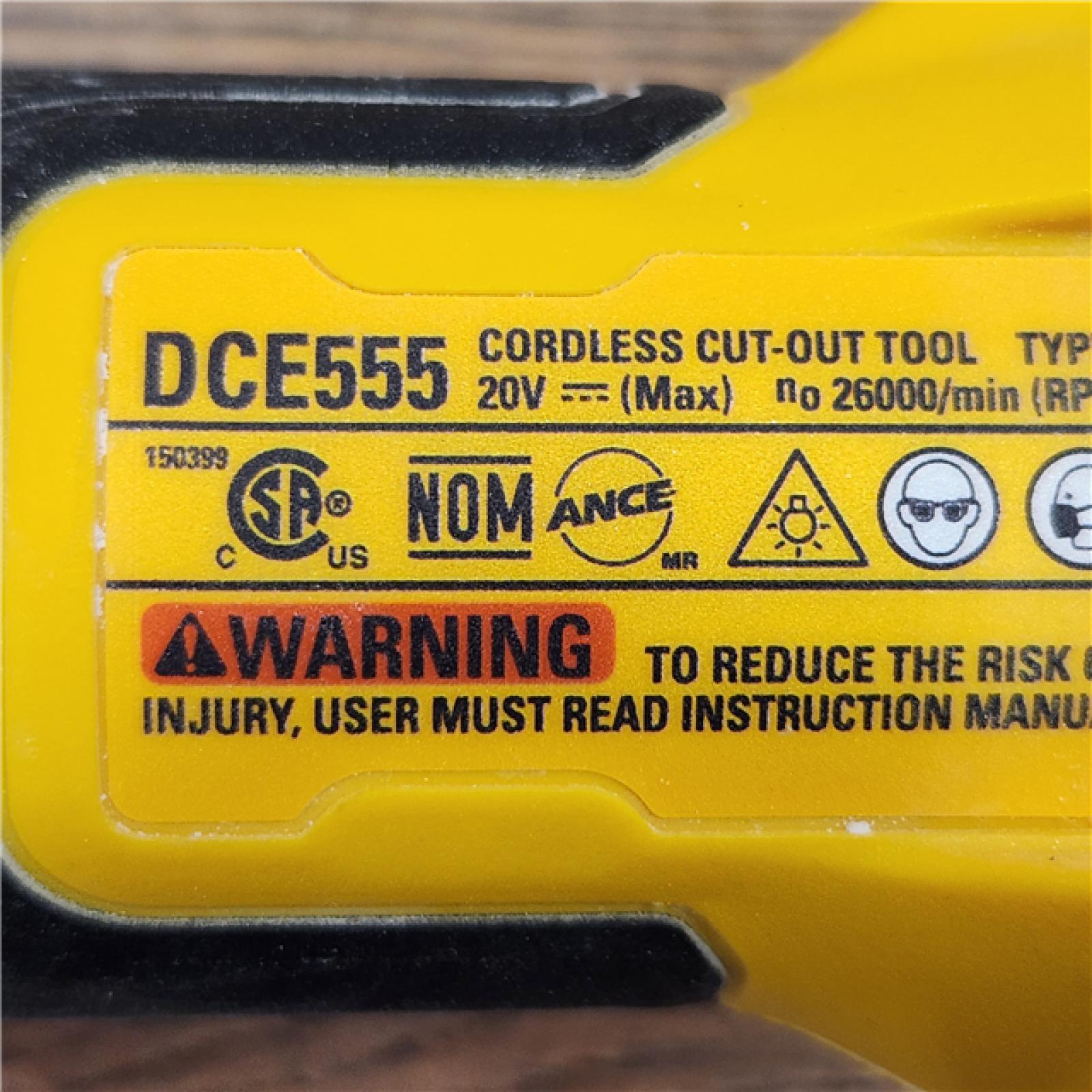 AS-IS DEWALT 20V MAX Cordless Cut Out Tool