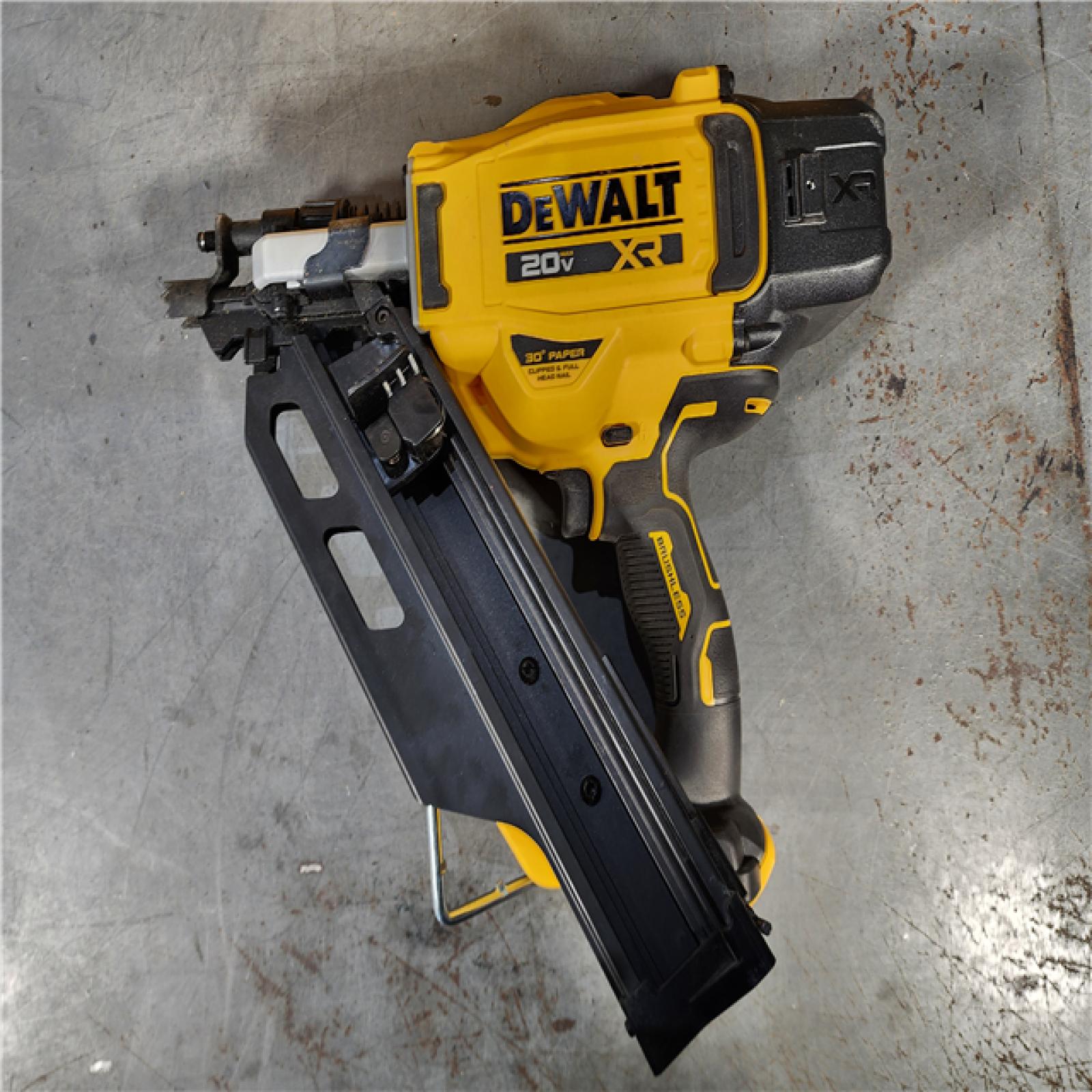 HOUSTON LOCATION - AS-IS DEWALT 20-Volt 30Â° Cordless Framing Nailer (Tool-Only)