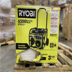 DALLAS LOCATION -RYOBI 6,500-Watt Gasoline Powered Portable Generator with CO Shutdown Sensor