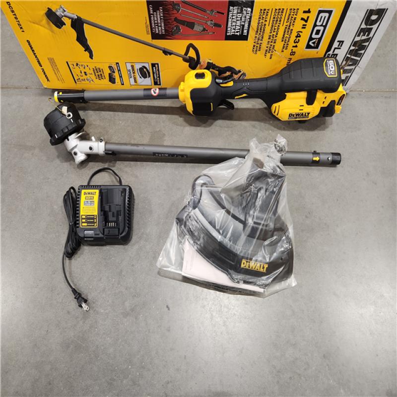 DeWalt 60V Max 17 Brushless Attachment Capable String Trimmer Kit DCST972X1