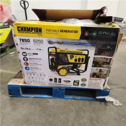 Dallas Location - As-Is Champion Power Equipment 7850/6250-Watt Portable Generator