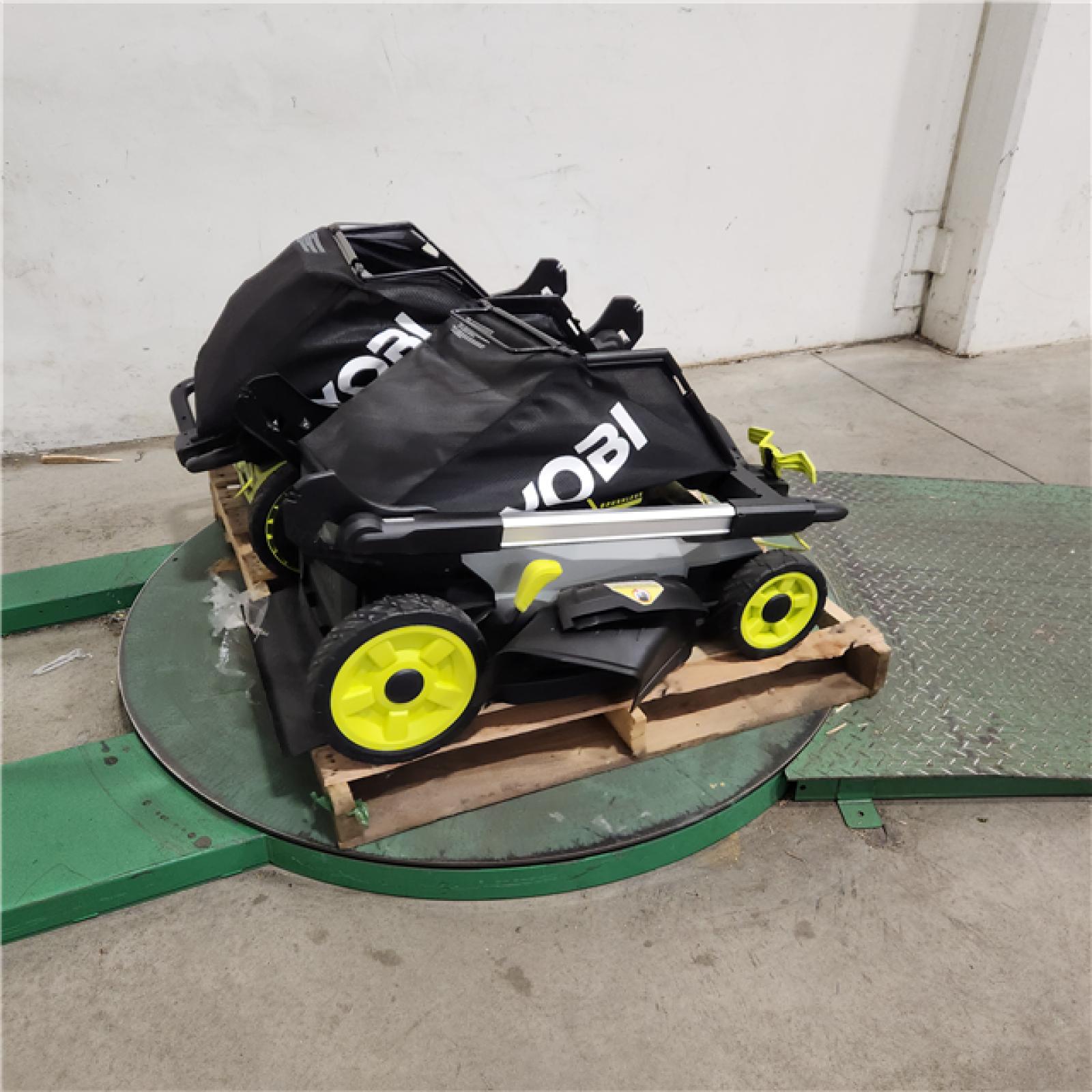 DALLAS LOCATION - AS-IS RYOBI  21. in Walk Behind Self-Propelled All Wheel Drive Mower  (LOT OF 2)