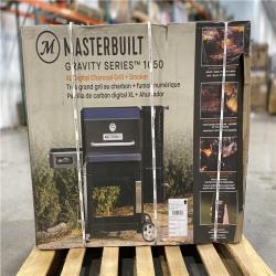 DALLAS LOCATION - Masterbuilt Gravity Series 1050 Digital WiFi Charcoal Grill and Smoker in Black