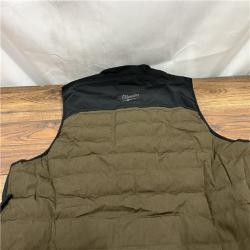 AS-IS Heated Vest,Polyester,Zipper,Men,XL