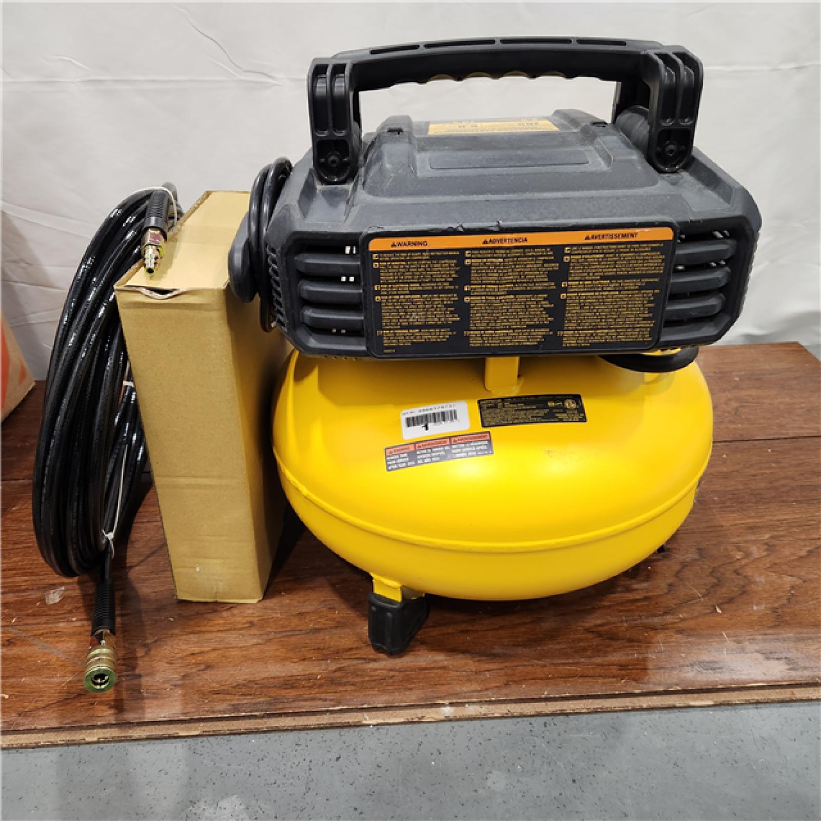 AS-IS 6 Gal. 18-Gauge Brad Nailer and Heavy-Duty Pancake Electric Air Compressor Combo Kit