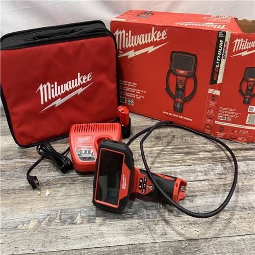 AS-IS MILWAUKEE M12 12V Lithium-Ion Cordless M-SPECTOR 360-Degree 4 Ft. Inspection Camera Kit