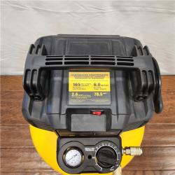 AS-IS DEWALT 6 Gal. 165 PSI Electric Pancake Air Compressor